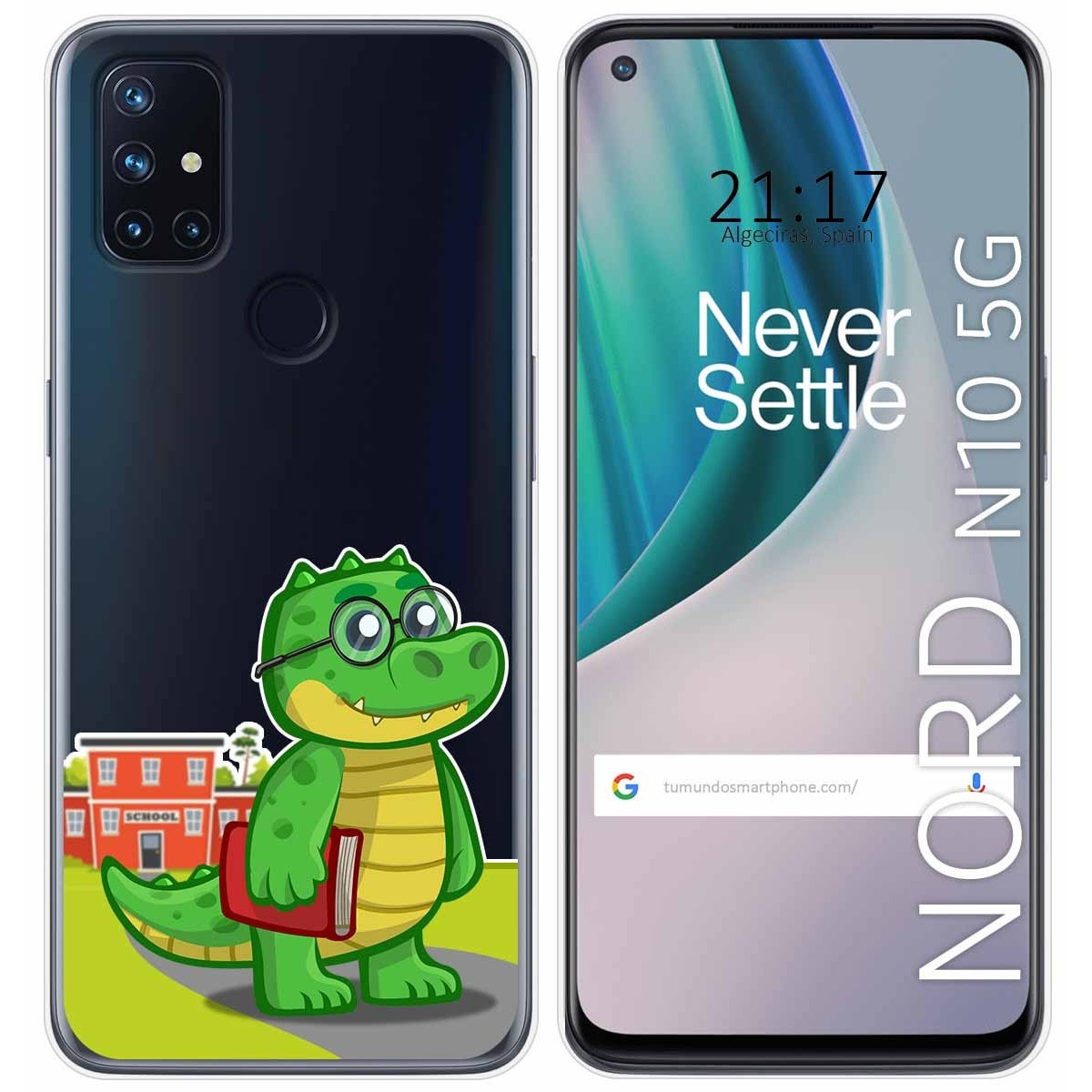 Funda Gel Transparente para Oneplus Nord N10 5G diseño Coco Dibujos
