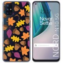 Funda Gel Transparente para Oneplus Nord N10 5G diseño Otoño Dibujos