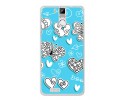 Funda Gel Tpu para Oukitel K6000 / K6000 Pro Diseño Mariposas Dibujos