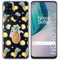 Funda Gel Transparente para Oneplus Nord N10 5G diseño Piña Dibujos