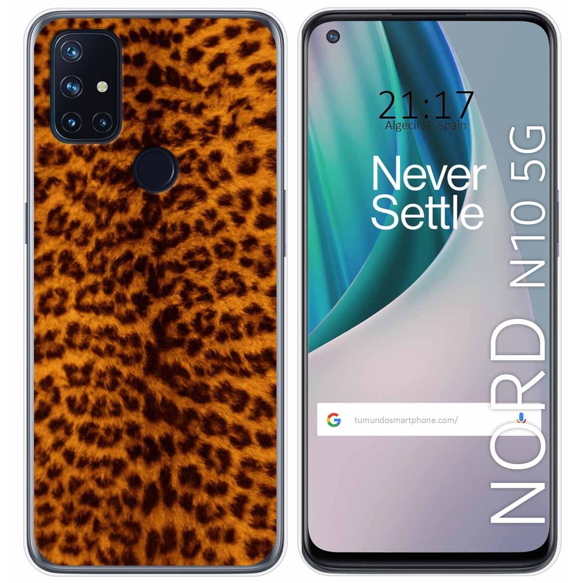 Funda Gel Tpu para Oneplus Nord N10 5G diseño Animal 03 Dibujos