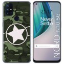 Funda Gel Tpu para Oneplus Nord N10 5G diseño Camuflaje 01 Dibujos