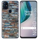 Funda Gel Tpu para Oneplus Nord N10 5G diseño Ladrillo 05 Dibujos