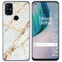 Funda Gel Tpu para Oneplus Nord N10 5G diseño Mármol 13 Dibujos
