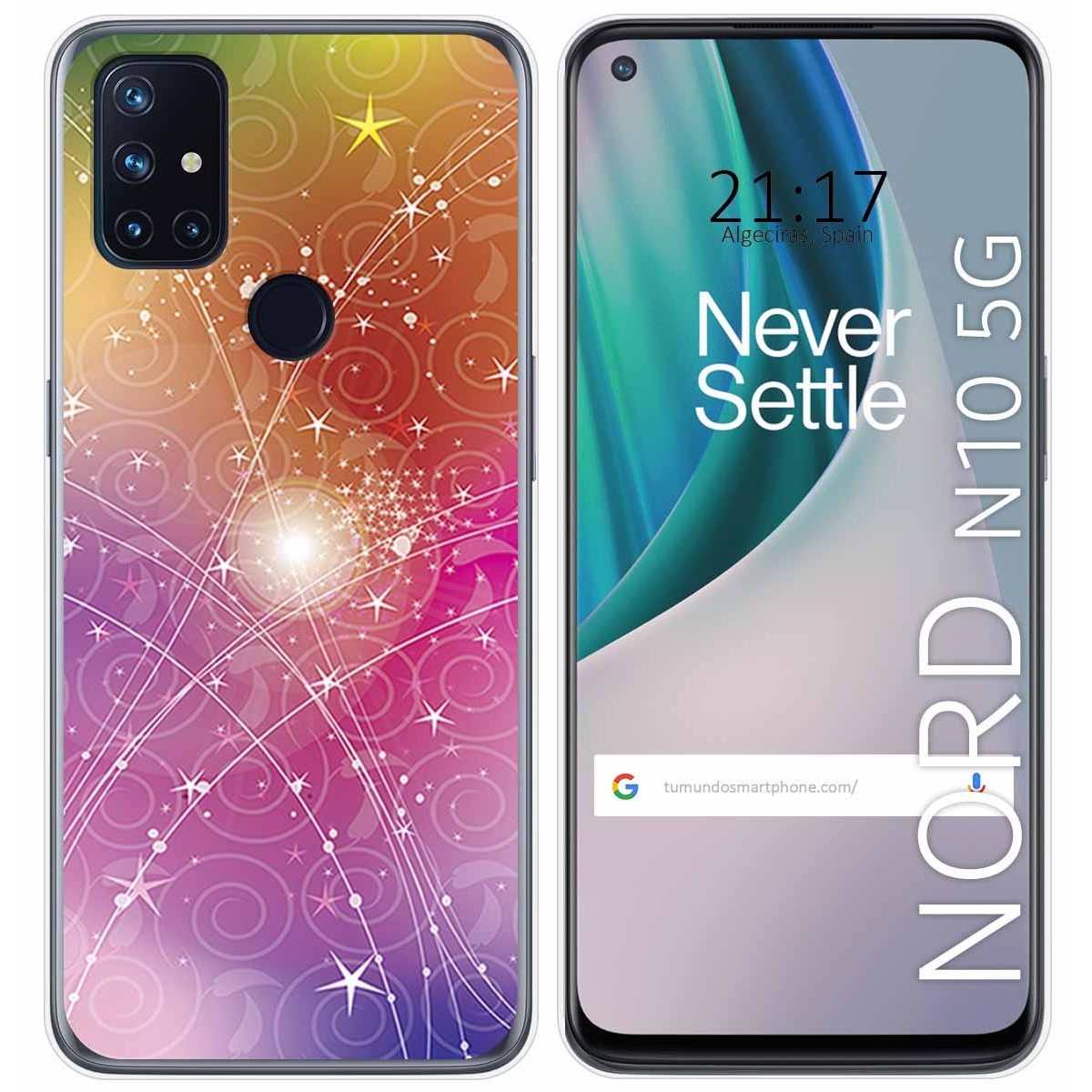 Funda Gel Tpu para Oneplus Nord N10 5G diseño Abstracto Dibujos