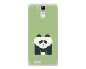Funda Gel Tpu para Oukitel K6000 / K6000 Pro Diseño Panda Dibujos