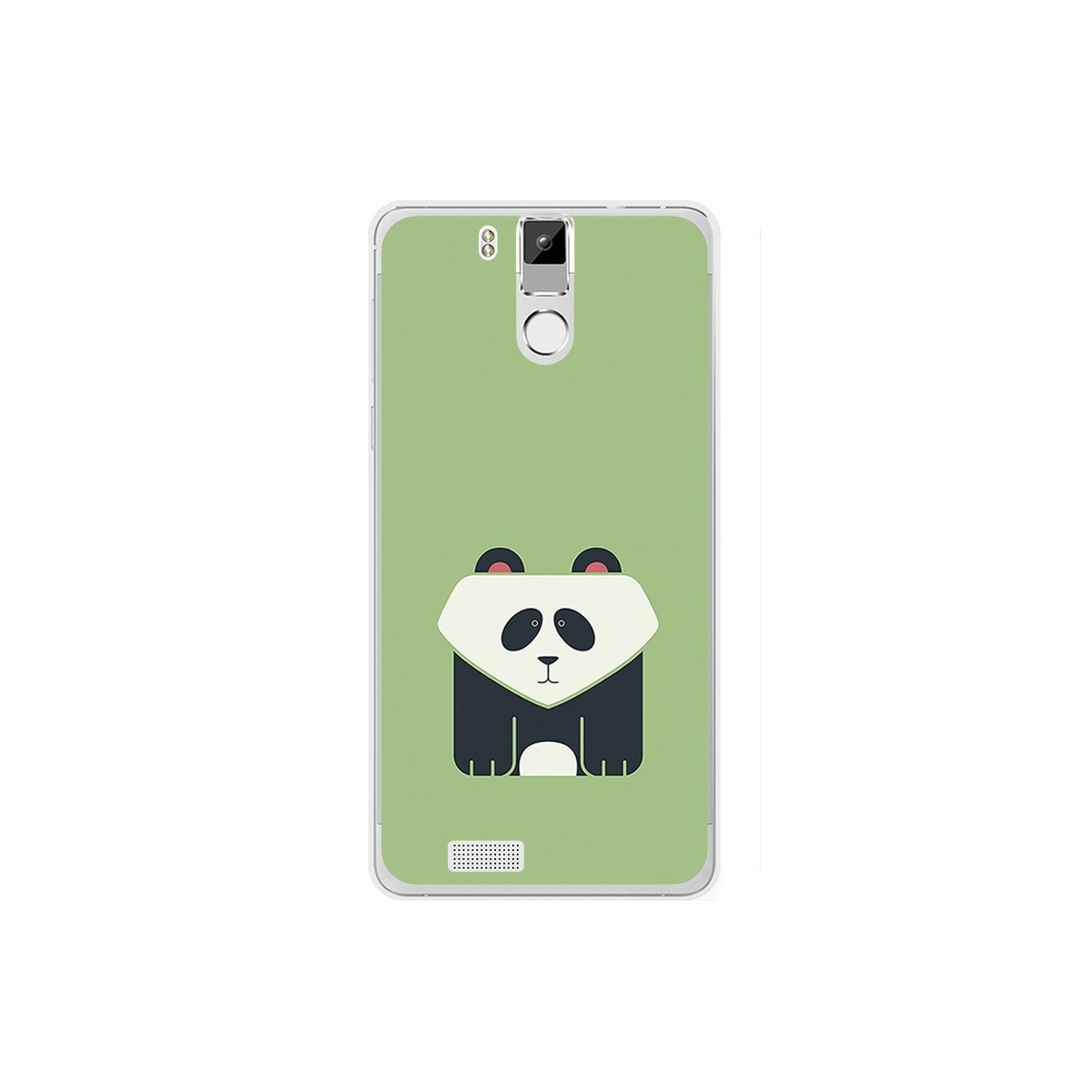 Funda Gel Tpu para Oukitel K6000 / K6000 Pro Diseño Panda Dibujos