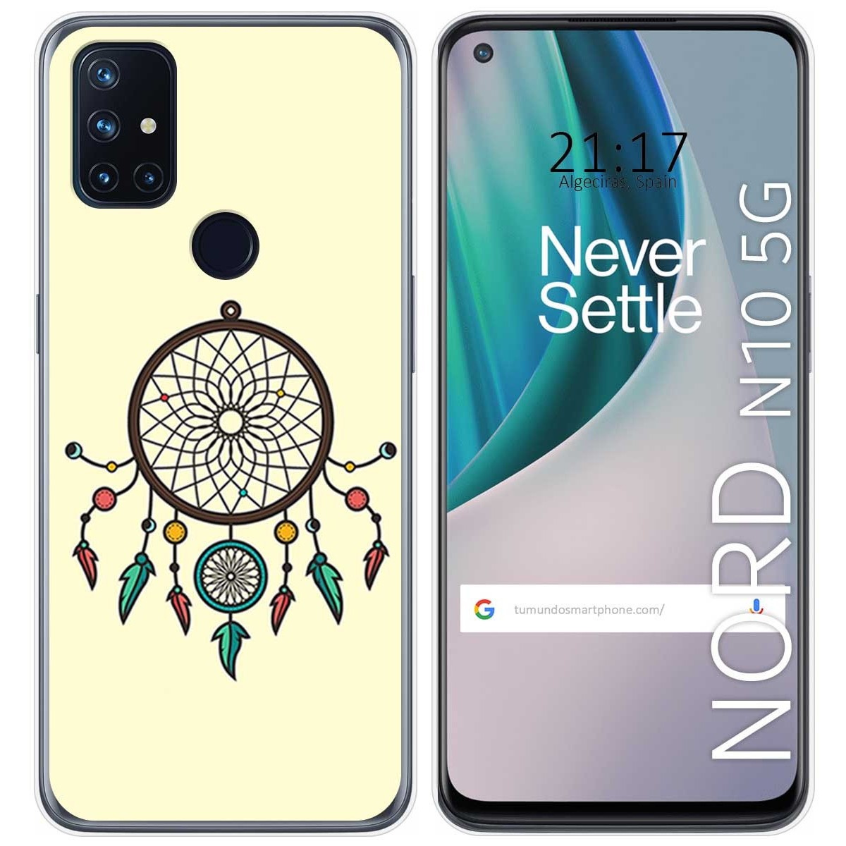 Funda Gel Tpu para Oneplus Nord N10 5G diseño Atrapasueños Dibujos