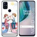 Funda Gel Tpu para Oneplus Nord N10 5G diseño Café Dibujos