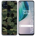 Funda Gel Tpu para Oneplus Nord N10 5G diseño Camuflaje Dibujos
