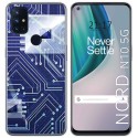 Funda Gel Tpu para Oneplus Nord N10 5G diseño Circuito Dibujos