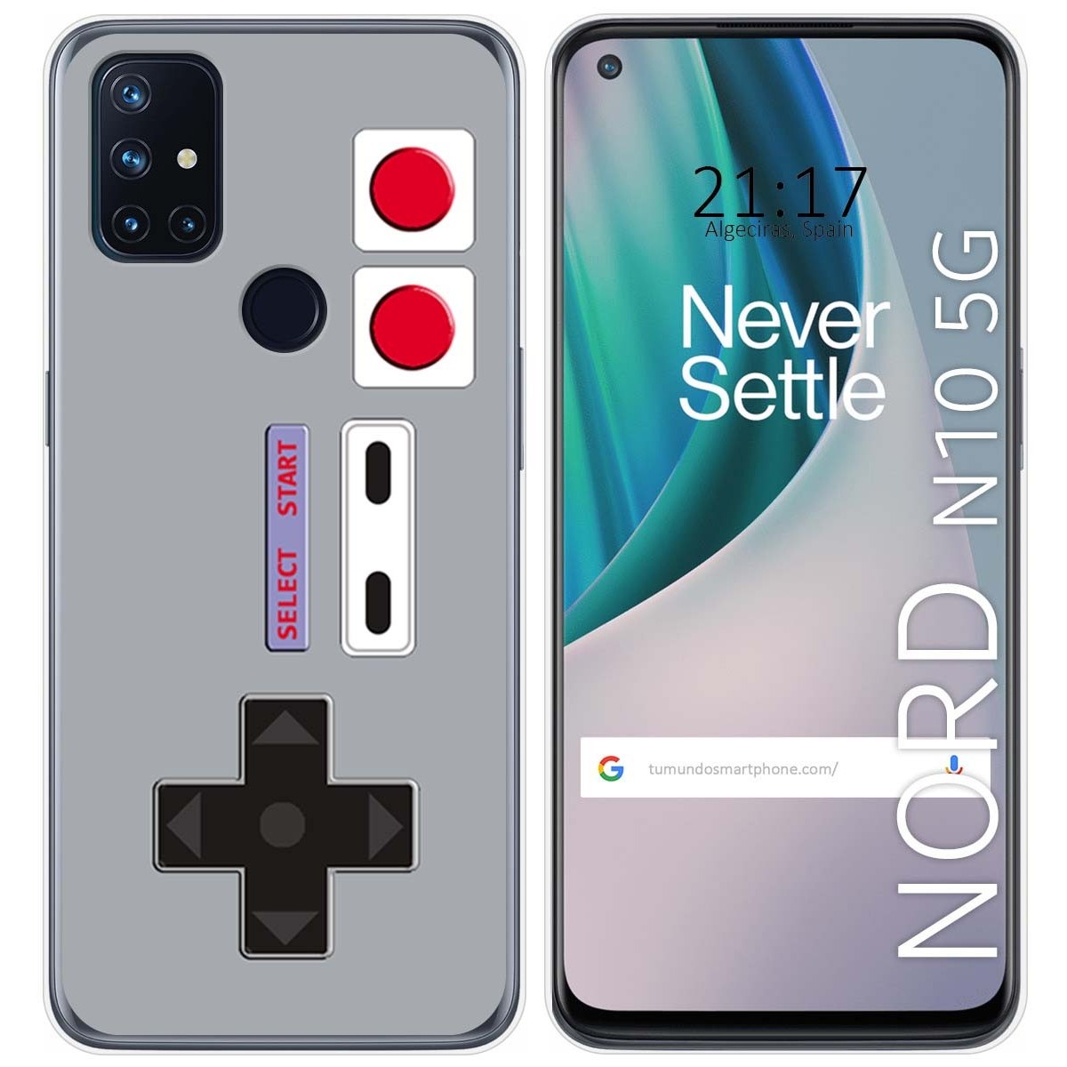 Funda Gel Tpu para Oneplus Nord N10 5G diseño Consola Dibujos