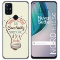 Funda Gel Tpu para Oneplus Nord N10 5G diseño Creativity Dibujos