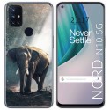 Funda Gel Tpu para Oneplus Nord N10 5G diseño Elefante Dibujos