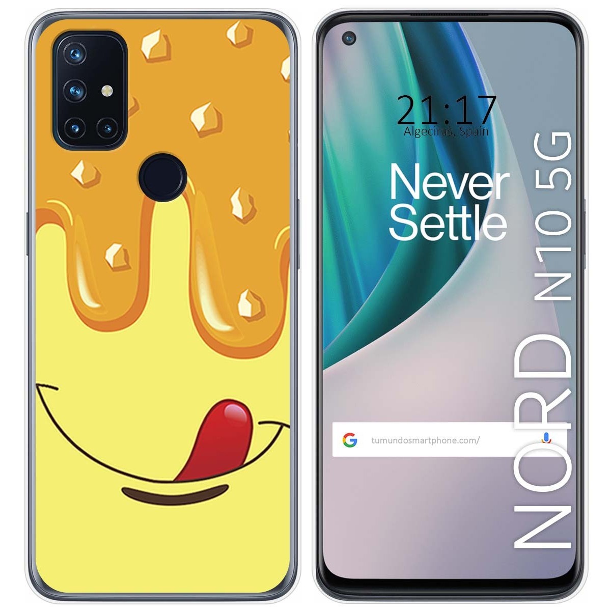 Funda Gel Tpu para Oneplus Nord N10 5G diseño Helado Vainilla Dibujos
