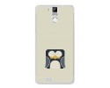 Funda Gel Tpu para Oukitel K6000 / K6000 Pro Diseño Pingüino Dibujos