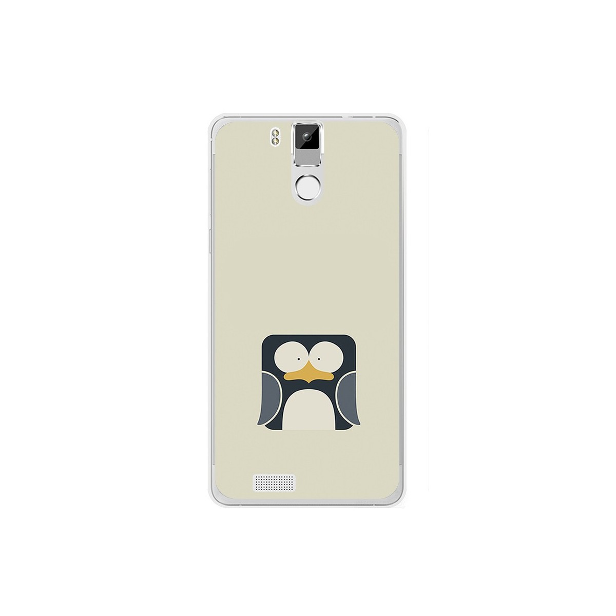 Funda Gel Tpu para Oukitel K6000 / K6000 Pro Diseño Pingüino Dibujos