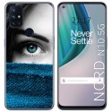 Funda Gel Tpu para Oneplus Nord N10 5G diseño Ojo Dibujos