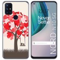 Funda Gel Tpu para Oneplus Nord N10 5G diseño Pajaritos Dibujos