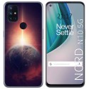 Funda Gel Tpu para Oneplus Nord N10 5G diseño Tierra Dibujos