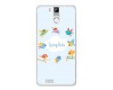 Funda Gel Tpu para Oukitel K6000 / K6000 Pro Diseño Spring Birds Dibujos
