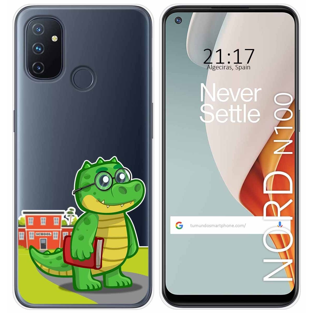 Funda Gel Transparente para Oneplus Nord N100 diseño Coco Dibujos