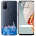Funda Gel Transparente para Oneplus Nord N100 diseño Hipo Dibujos