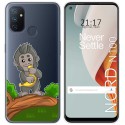 Funda Gel Transparente para Oneplus Nord N100 diseño Mono Dibujos