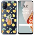 Funda Gel Transparente para Oneplus Nord N100 diseño Piña Dibujos