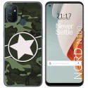 Funda Gel Tpu para Oneplus Nord N100 diseño Camuflaje 01 Dibujos