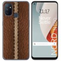 Funda Gel Tpu para Oneplus Nord N100 diseño Cuero 01 Dibujos
