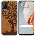 Funda Gel Tpu para Oneplus Nord N100 diseño Cuero 03 Dibujos