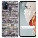 Funda Gel Tpu para Oneplus Nord N100 diseño Ladrillo 02 Dibujos