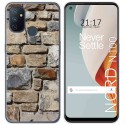 Funda Gel Tpu para Oneplus Nord N100 diseño Ladrillo 03 Dibujos