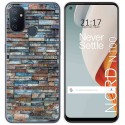 Funda Gel Tpu para Oneplus Nord N100 diseño Ladrillo 05 Dibujos