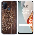 Funda Gel Tpu para Oneplus Nord N100 diseño Madera 06 Dibujos