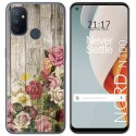 Funda Gel Tpu para Oneplus Nord N100 diseño Madera 08 Dibujos