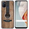 Funda Gel Tpu para Oneplus Nord N100 diseño Madera 11 Dibujos