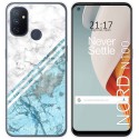 Funda Gel Tpu para Oneplus Nord N100 diseño Mármol 02 Dibujos