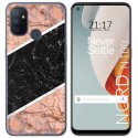 Funda Gel Tpu para Oneplus Nord N100 diseño Mármol 07 Dibujos