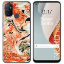 Funda Gel Tpu para Oneplus Nord N100 diseño Mármol 12 Dibujos
