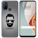 Funda Gel Tpu para Oneplus Nord N100 diseño Barba Dibujos