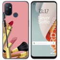 Funda Gel Tpu para Oneplus Nord N100 diseño Brochas Dibujos