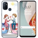 Funda Gel Tpu para Oneplus Nord N100 diseño Café Dibujos