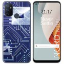 Funda Gel Tpu para Oneplus Nord N100 diseño Circuito Dibujos