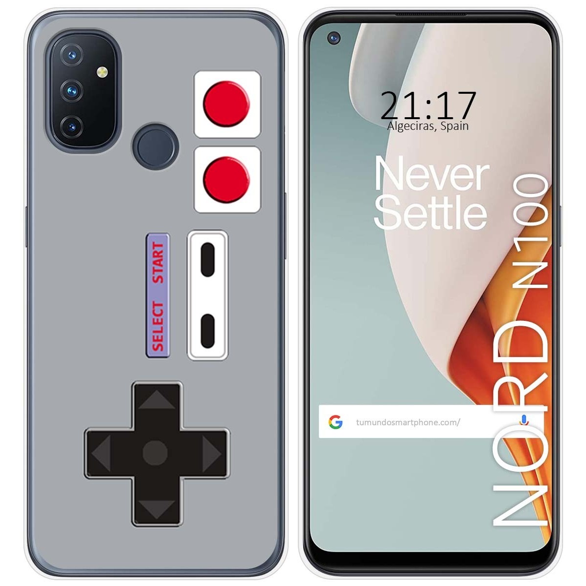 Funda Gel Tpu para Oneplus Nord N100 diseño Consola Dibujos