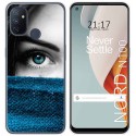Funda Gel Tpu para Oneplus Nord N100 diseño Ojo Dibujos