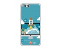 Funda Gel Tpu para Xiaomi Mi6 Diseño Cohete Dibujos