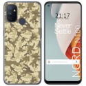 Funda Gel Tpu para Oneplus Nord N100 diseño Sand Camuflaje Dibujos