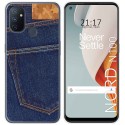 Funda Gel Tpu para Oneplus Nord N100 diseño Vaquero Dibujos